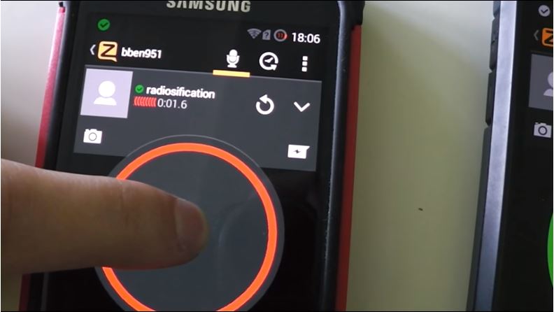 how does zello walkie talkie work
