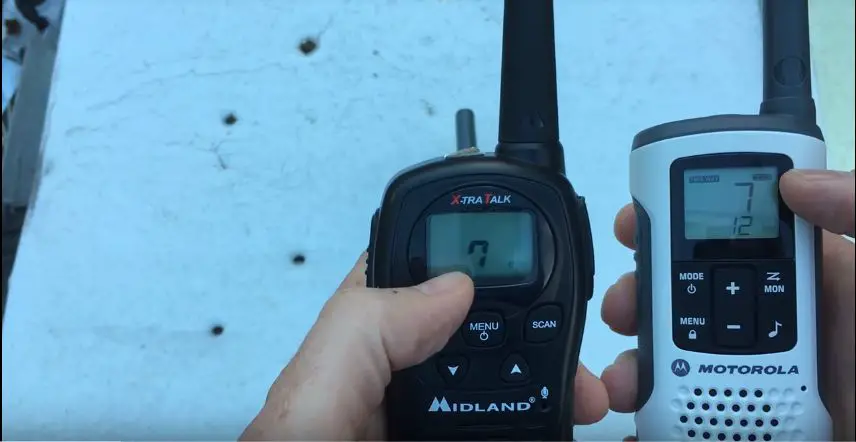 walkie talkie privacy codes