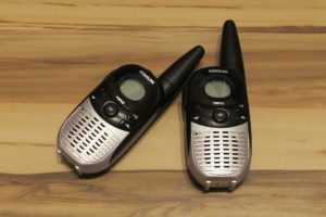 Walkie talkie privacy during a cruise